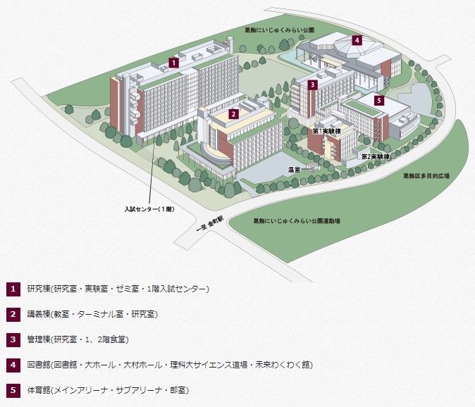 キャンパスマップ